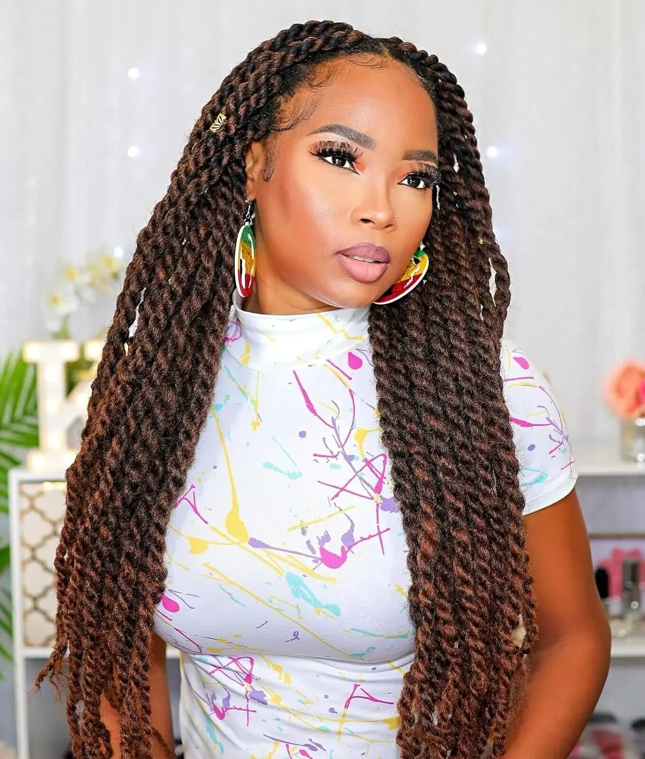 ( US ONLY) FAST SHIPPING Marley Hair | Toyotress® Marley Twist Hair - Short Black Marley Hair For Faux Locs, Afro Kinky Curly Marley Twist Braiding Hair Extensions Synthetic Toyotress